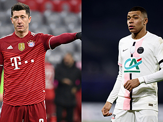 Mbappe and Lewandowski raise o...